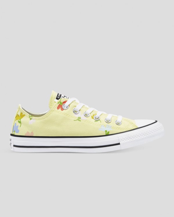 Converse Chuck Taylor All Star Garden Party Gul Sko Danmark - Converse Lave Sneakers Dame - 92153YIX